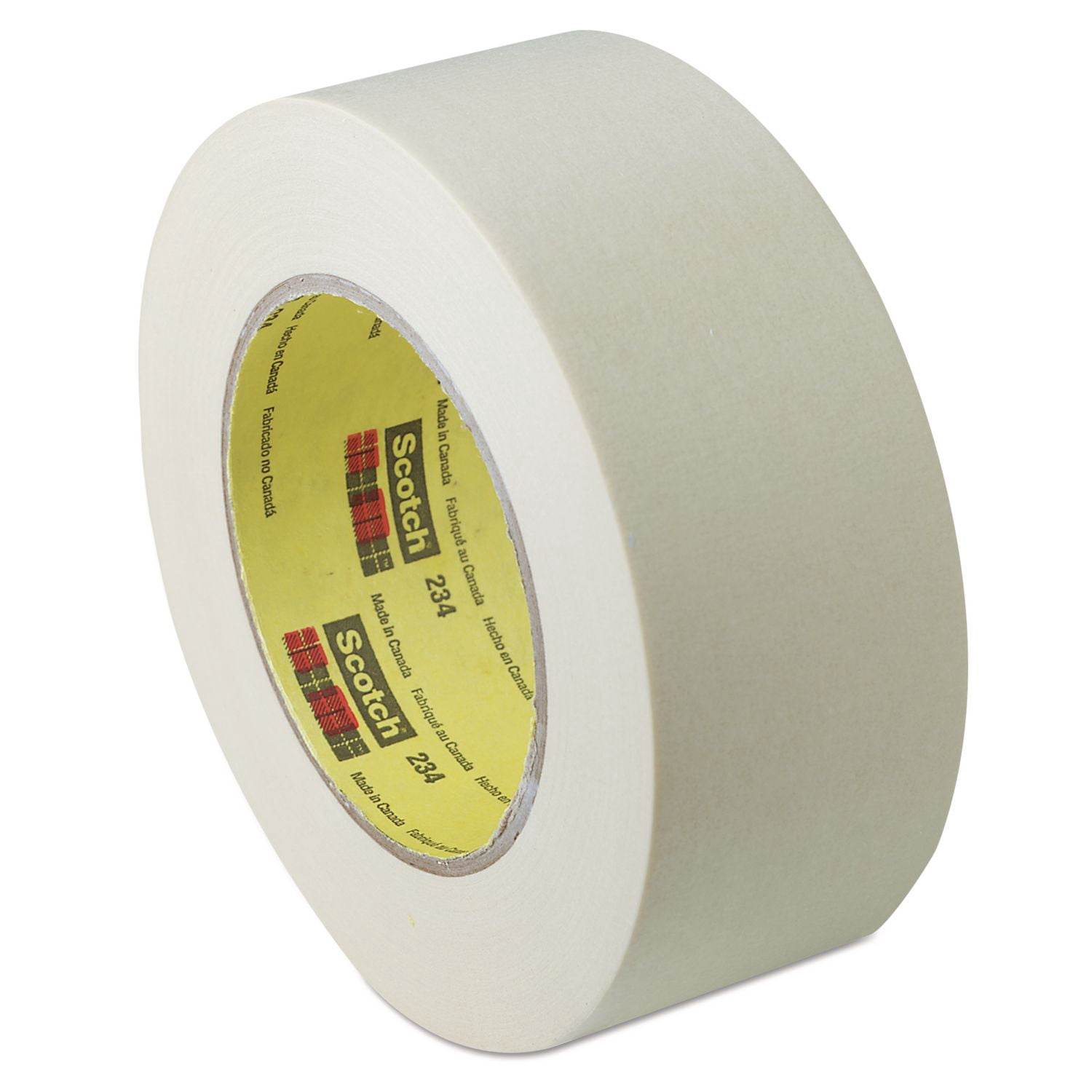 Scotch 234 General Purpose Masking Tape, 1 Inch X 60 Yard, Tan