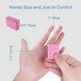 thumbnail image 5 of Nail Buffers (50 Pack), Mini Buffer Block Nail File for Acrylic Nails and Natural Nails, 100/180 Grit Nail Buffer Block Bulk Buffing Blocks for Nail Buff Professional Manicure File Blocks Set Pink, 5 of 7