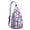 Purple, variant on Boho Daisy Floral Sling Backpack – Retro Watercolor Wildflower Crossbody Daypack with Vintage Bloom & Country Garden Aesthetic, Lightweight Travel Bag for Women & Nature Lovers