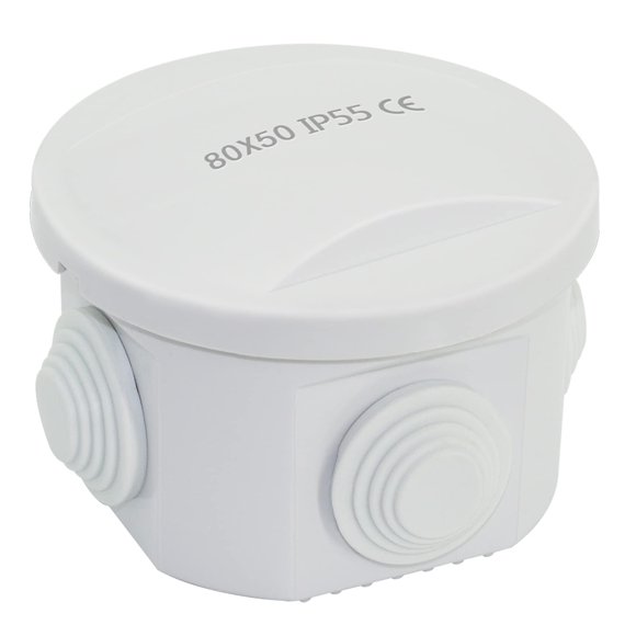 Caja de conexiones LeMotech de plástico ABS IP55 resistente al agua