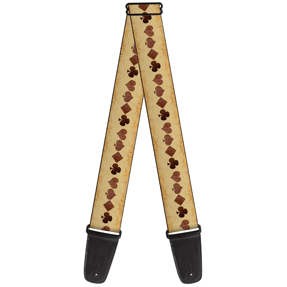 Buckle-Down Guitar Strap, Suits Brown Stone, 2 Inches Wide