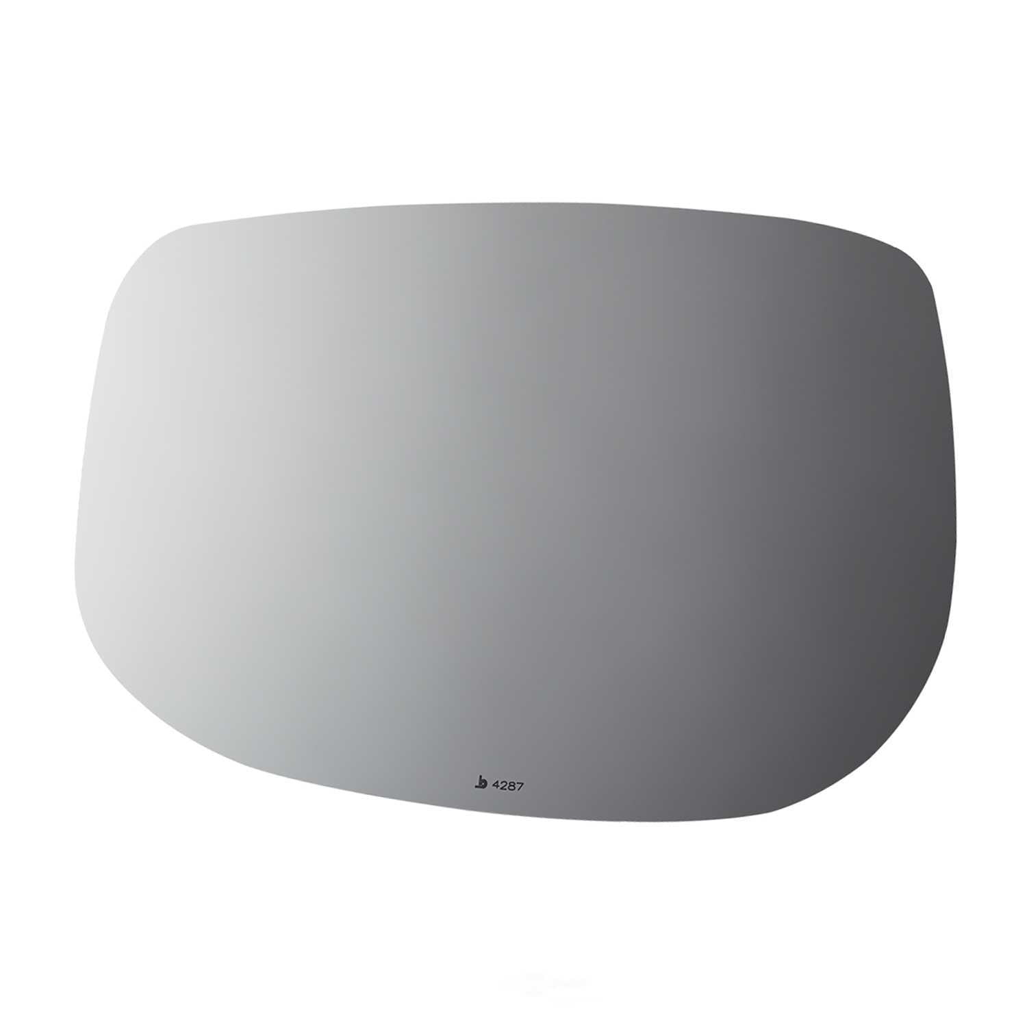 Burco Side View Mirror Replacement Glass - Clear Glass - 4287
