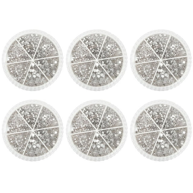 CHOK Cousin DIY Crystal Flatback Assortment Clear Unisex Model# 69992776 23g /1248 Pc.