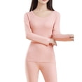 thumbnail image 5 of Women Elastic Thermal Inner Wear Thermal Underwear Warm Elastic Tops Pants Sets, 5 of 5