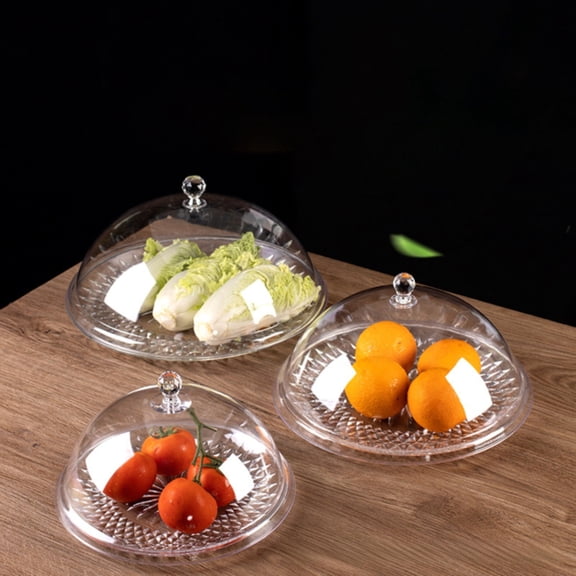 Homelyt Cake Stand and Cake Holder with Lid Elegant Snack Serving Tray for Party Weddings Charcuterie Board with Lid Dessert Table Display