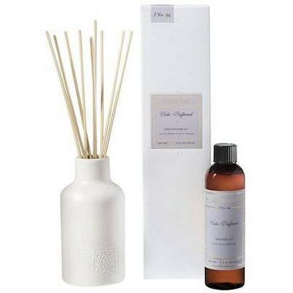 VIOLA DRIFTWOOD Aromatique Reed Diffuser Gift Set Ceramic Vessel