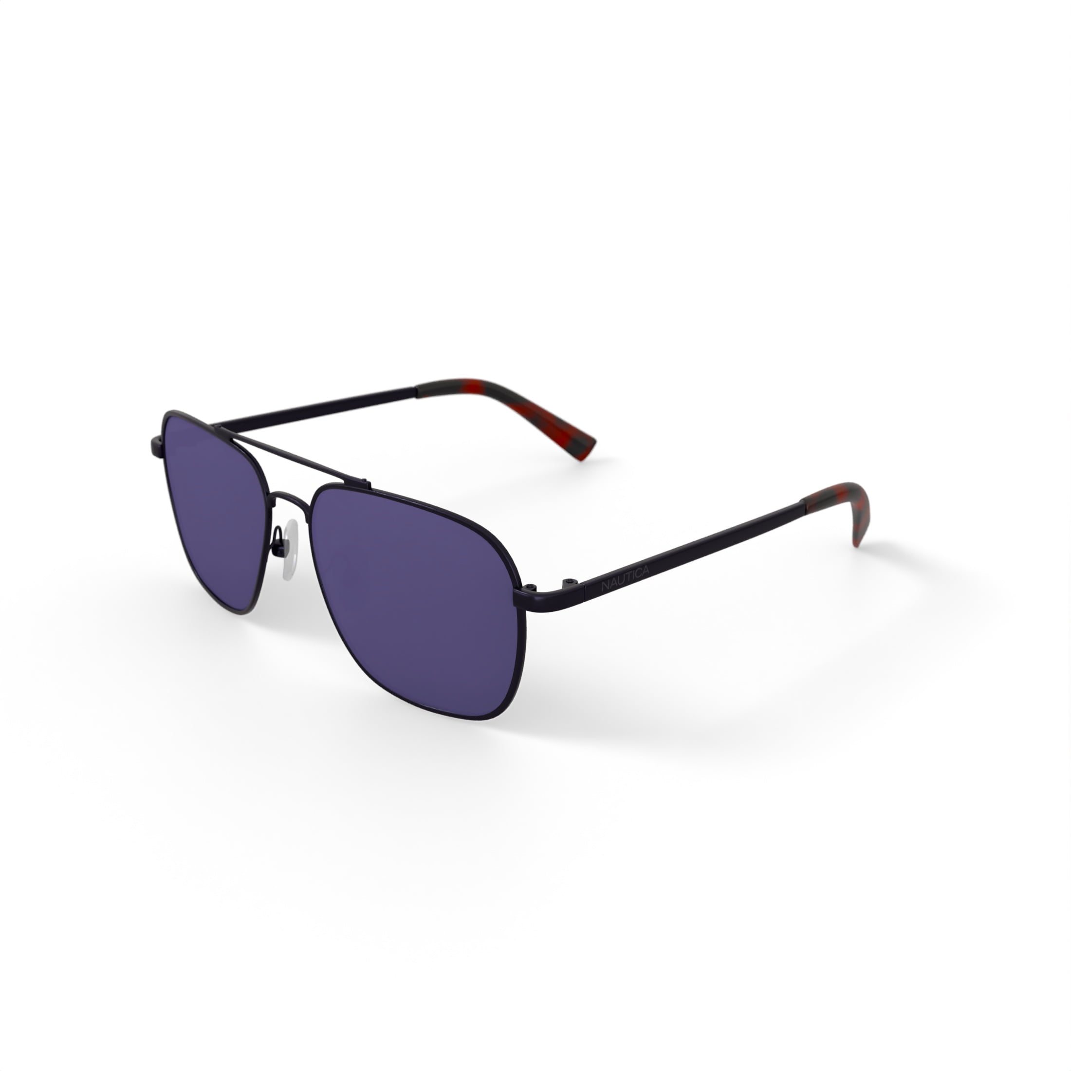Nautica Men's Rx'able Sport Sunglasses, N9208S, Matte Gunmetal, 57-15-145, with Case