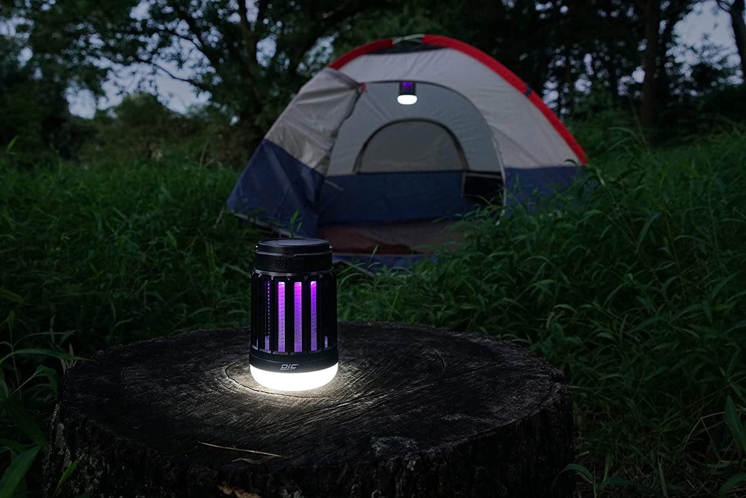 PIC Solar Indoor and Outdoor Mosquito Zapper and Lantern
