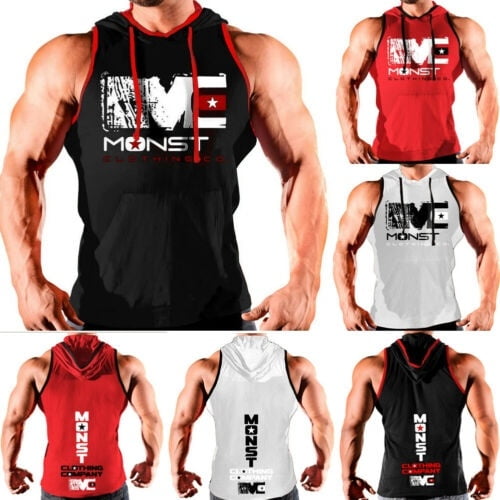 hoodie vest gym