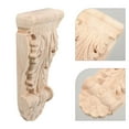thumbnail image 5 of WORGEOUS 10 pcs  Wood Corbels Decorative Wooden Corner Moulding Trim Home Living Room Decoration, 5 of 8