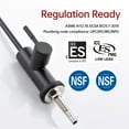 thumbnail image 5 of SUMERAIN Drinking Water Faucet for Kitchen Sink, Kitchen Water Filter Faucet SUS 304 Lead-Free Stainless Steel for Reverse Osmosis or Water Filtration System Matte Black Finish, 5 of 11