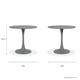 thumbnail image 4 of Mesa Exterior Plastico Pequeña Mundo In Vittoria 80 Minimalista Circular, 4 of 8