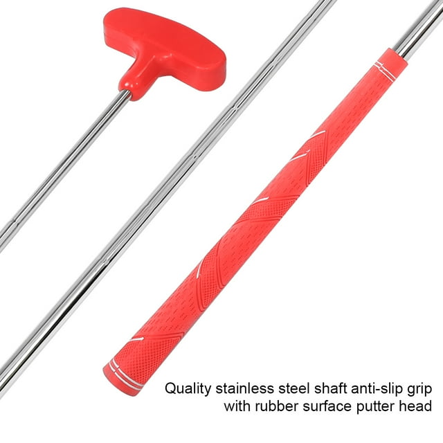 Golf Putter, Kids Golf Putter 35inch Mini 3 Colors with Rubber Head for 18 Hole Mini Golf Course
