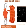 thumbnail image 4 of Reflective Adjustable Tent Guyline with Toggle - 2-Pack Waterproof Camping Rope for Canopy, Kayak, and Outdoor Use(1Set, B), 4 of 7
