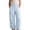 Sky Blue, variant on Bovxnpu Girls Wide Leg Cargo Pants Girls Stylish Thin Cargo Pants Wide Leg Fashionable Pants Pants