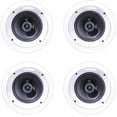 thumbnail image 1 of Klipsch 1007209 R-1650-C in-Ceiling Speaker - White (4-Pack), 1 of 8