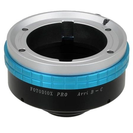 Fotodiox Pro Lens Mount Adapter for Arri Bayonet (Arri-B) Mount Lens to C-Mount (1 Screw Mount) Cine & CCTV Camera Body