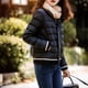 thumbnail image 5 of Chaqueta de plumón para mujer corta otoño e invierno 95 plumón de ganso blanco adelgazante abrigo de pan pequeño, 5 of 5