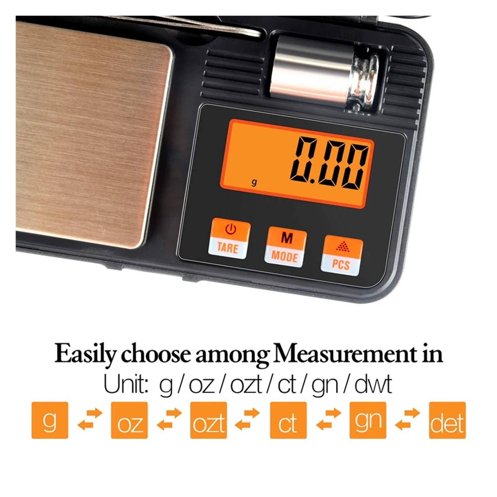 Electronic Digital Scale 200g 0.01g / 50g 0.001g Mini Scale, Precision Professional Pocket Scale Milligram Calibration Weights ,High Precision