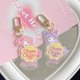 thumbnail image 4 of Sanrio Anime Hello Kitty Lollipop llavero lindo dibujos animados Kuromi Merlotti estilo acrílico bolsa colgante decoración de coche regalo de vacaciones, 4 of 4