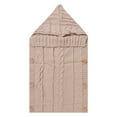 thumbnail image 1 of xiaxaixu Newborn Kids Sleeping Bag, Knitted Buttons Swaddle Wrap Blanket, 1 of 5