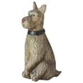 thumbnail image 3 of Figura de resina de cachorro, estatua de perro, adorno, adorable decoración de jardín, regalo para perros. 7x12.5x18cm, 3 of 9