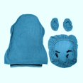 thumbnail image 2 of DOLITY Gaming Chair Covers Computer Chair Slipcovers Soft Washable Elastic Office Chair Blue, 2 of 9