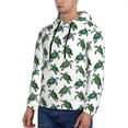 thumbnail image 2 of Hoodies for Men - Watercolor Turtle Long Sleeve Comfrt Men'S Fashion Hoodies & Sweatshirts, Sweatshirts for Men Hoodies Pullover Clothing Clothes with Pouch, 2 of 7