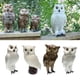 thumbnail image 3 of 2 Uds / Set Artificial Pájaro Taxidermia Decoración Del Jardín Sunnimix Decoy del búho artificial, 3 of 7