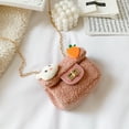 thumbnail image 4 of Bolso bandolera con correa de cadena y felpa, 4 of 6