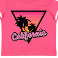 thumbnail image 4 of Inktastic California with Triangle and Palm Trees Boys or Girls Toddler T-Shirt, 4 of 5