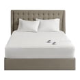 thumbnail image 1 of Pemberly Row Protège-Matelas Chauffant Imperméable en Tissu Polyester 39x75 Pouces Blanc, 1 of 8