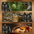 thumbnail image 4 of Hanolly Gentlemen’s Scented Candle Gift Set - 6 Pack Soy Candles for Men, Masculine Scents - Long-Lasting Aromatherapy Candles, Father’s Day/Birthday Gifts, 4 of 7