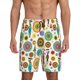 thumbnail image 1 of Balery Beautiful African Womens Pantalones cortos de pijama de punto de algodón para hombre con cinturilla y bolsillos-4X-Large, 1 of 6