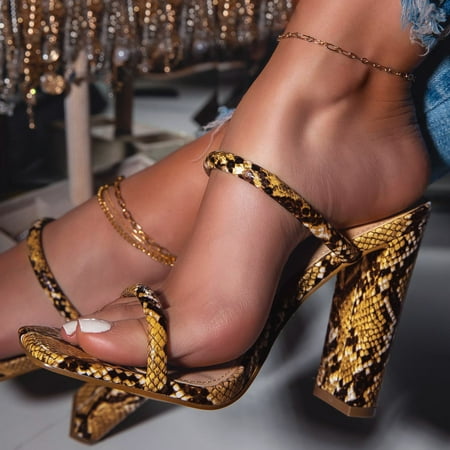 

NECHOLOGY High Heels for Women Sexy Dance Heel High Sandals Sandals Heels Summer Womens High Heels Sexy Wide Width Multicolor 7