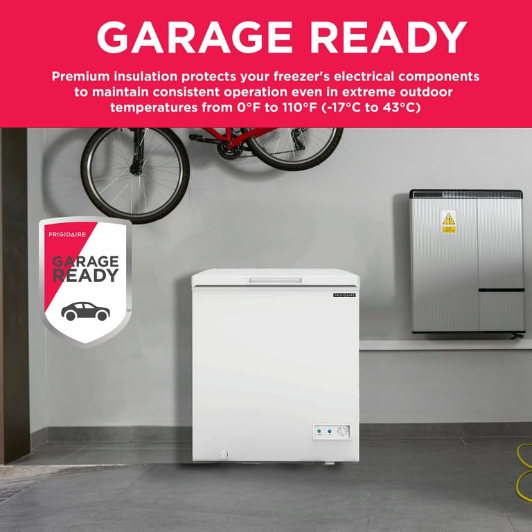 Frigidaire EFRF5003 5.0 Cu. ft. White Chest Freezer