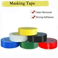 thumbnail image 2 of SEIWEI Masking Tape, Paint Tape for Walls Painting Packing Automotive DIY & Decorating, Easy Tear & Remove, 1 Roll (White, 24mm*20m), 2 of 5