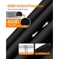 thumbnail image 4 of Funda para carrito de golf NEVERLAND para 4 pasajeros, impermeable 420D Oxford, 4 of 7