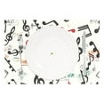 thumbnail image 2 of Ryvnso Placemats Set of 4 Musical Note Dining Mats Heat-Resistant Non-Slip Washable Table Mat, 2 of 8