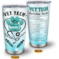 thumbnail image 3 of Vet Tech Gifts Tumbler 20OZ 1PC, Veterinarian Gifts, Veterinary Gifts, Gifts for Veterinarians, Future Veterinarian Gifts for Women Men, Best Veterinarian Gifts, Vet Tech Gifts for Women Cup, 3 of 6