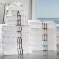 thumbnail image 2 of Juego de 8 Piezas de Alta Calidad, 2 baños, Manos, 4 paños de Lavado, algodón Hilado en Anillo, Toallas Altamente absorbentes para baño, Gimnasio, Hotel y SPA, (2) 27 x 54, 2 of 3