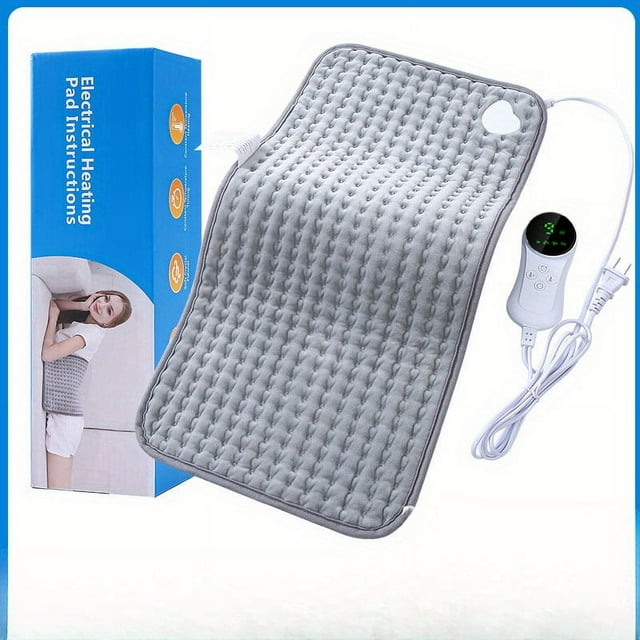 SNNROO Electric Blanket Electric Heating Pads for Neck/ Shoulder/ Leg with Auto Shut Off Large 9 Heat Settings & Moist Heat Options
