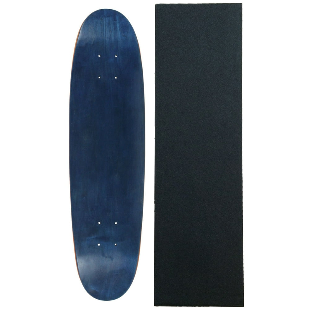 Maple Skateboard Cruiser Deck CANADIAN MADE 7.5" x 28.75" Stain Blue w