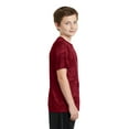 thumbnail image 3 of Sport-Tek Youth CamoHex Tee-S (Deep Red), 3 of 6