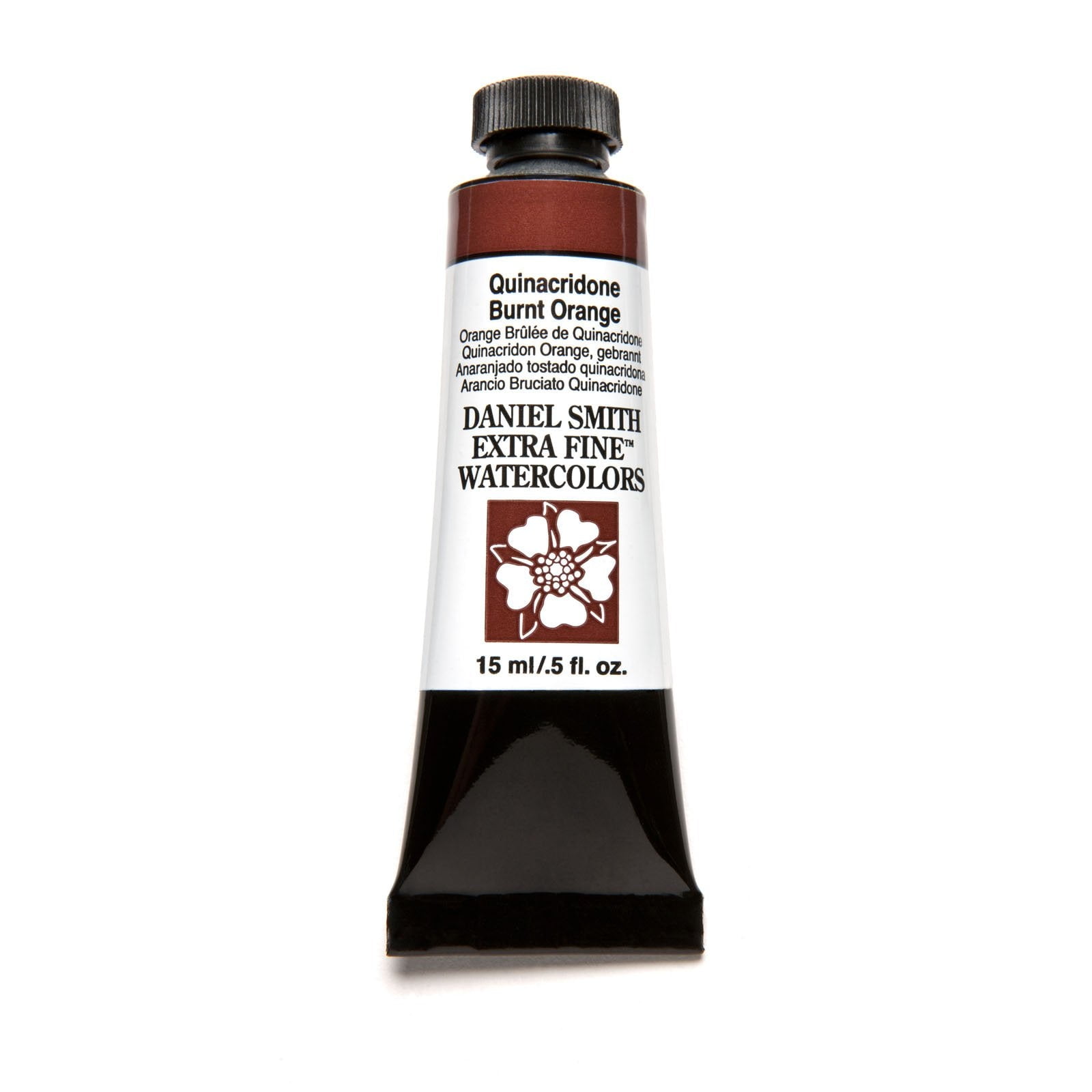 Daniel Smith Extra Fine Watercolor, 15 ml, Quinacridone Burnt Orange