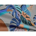 thumbnail image 5 of oneOone Rayon Gray Fabric Floral Flower With Birds Sewing Craft Projects Fabric Prints By Yard 56 Inch Wide, 5 of 5