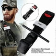 thumbnail image 4 of Israeli Tourniquet Trauma Bandage 6"/ Black Tourniquet Buckle First Aid, 4 of 5