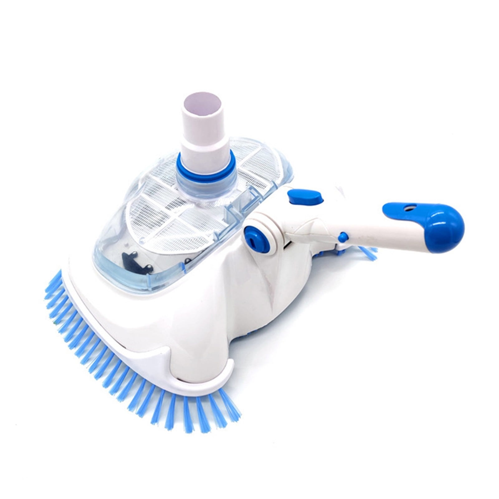 Swimming Pool Vacuum Head Brush Cleaner Transparent Manual Floating Objects Suction Machine Cleaning And Maintenance Tools ,Great Suction Power