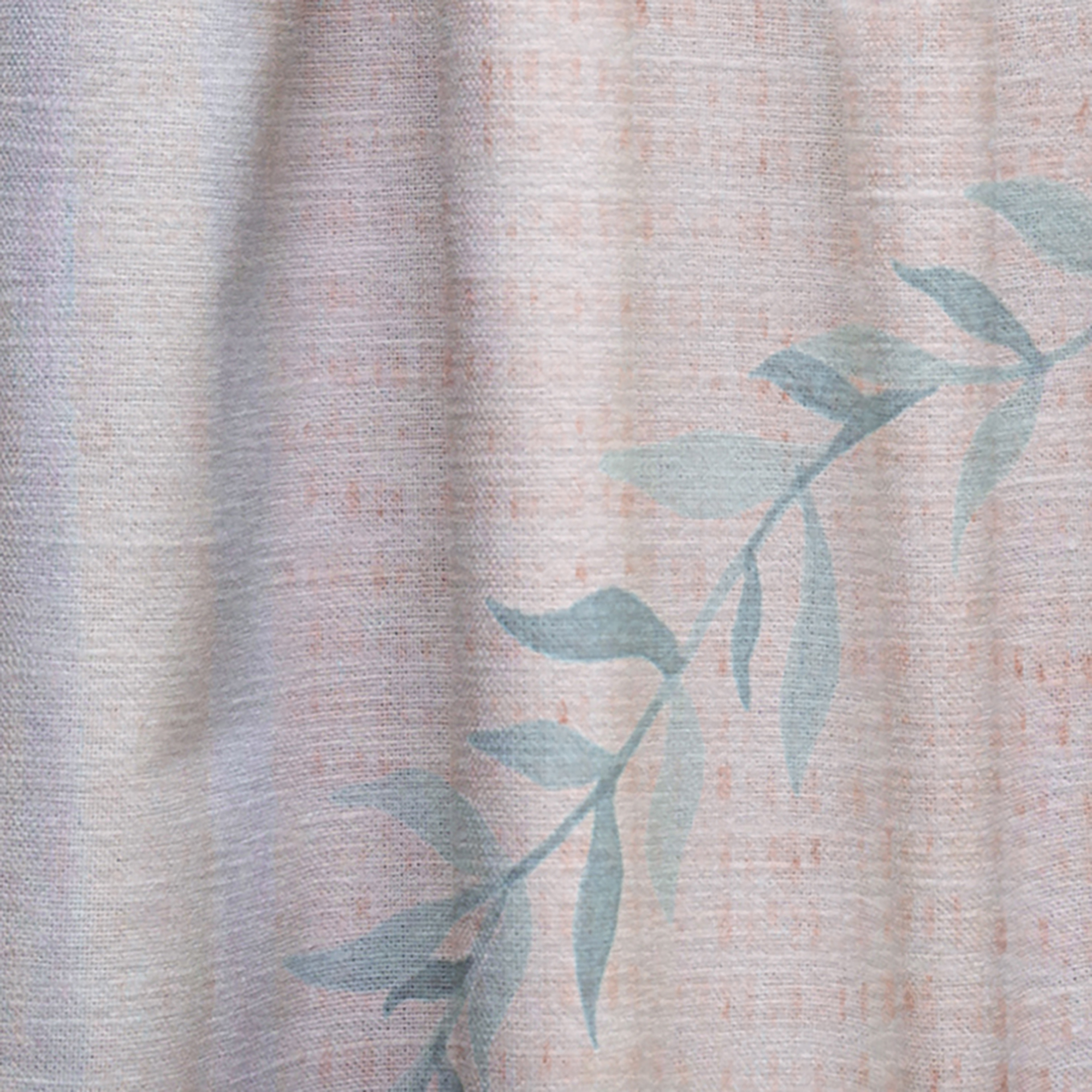 Designart 'Farmhouse Quote On Florals XX' Farmhouse Curtain Panel