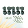 thumbnail image 3 of HERFIER 30pcs Tool Set 10pcs Black Color Bumpers Pads Rubber Feet and 10pcs Hexagon Socket Head Screw ( x 30 mm) and 10pcs Nut ( ), 3 of 8